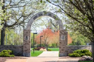 The Arch in fall