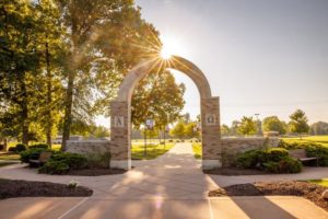 Millenium Arch in the fall