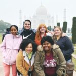 Students at a global immersion experience