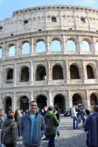 Male student in Italy