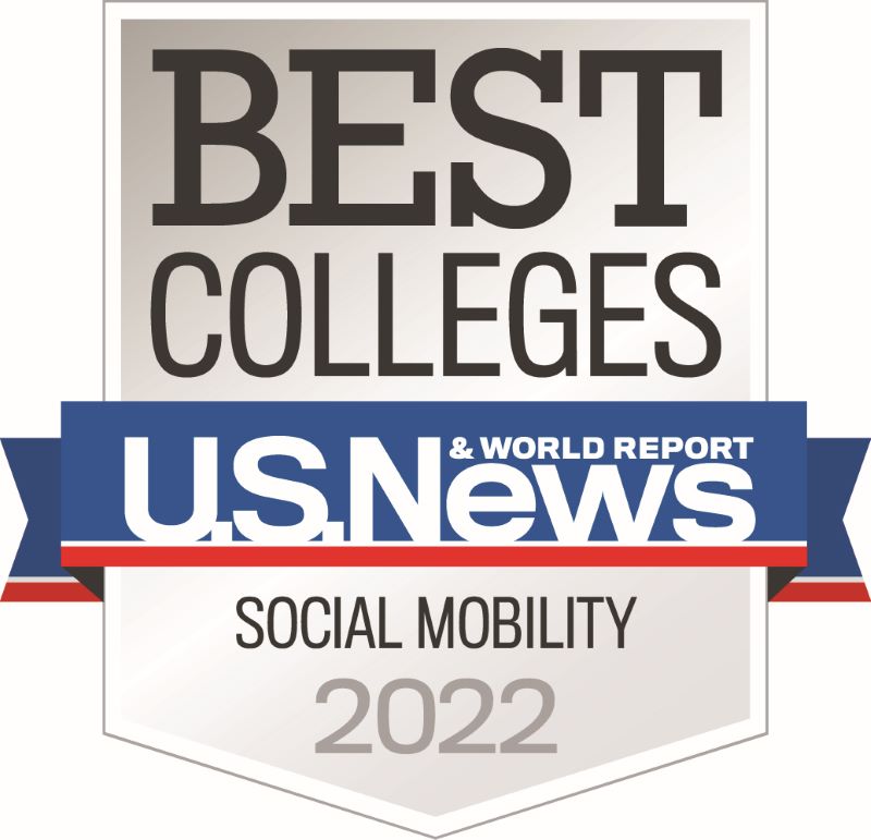 US News & World Report Social Mobility Badge