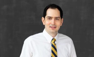 Pictured is Aris T. Alexandrou, Ph.D.