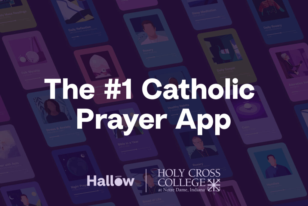 Hallow Partners with Holy Cross College to Support Prayer Life on Campus